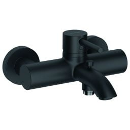 Kludi Bozz bateria wannowo-prysznicowa ścienna czarny mat 386913976