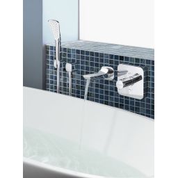 Kludi Push bateria wannowo-prysznicowa podtynkowa chrom 387110538