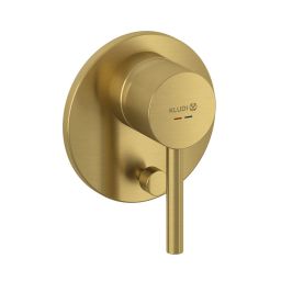 Kludi Bozz bateria wannowo-prysznicowa podtynkowa złoty szczotkowany 38716N076