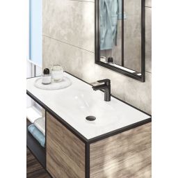 Kludi Pure&Style bateria umywalkowa stojąca czarny mat 400283975