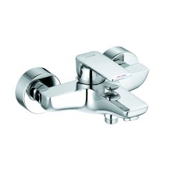 Kludi Pure&Style bateria wannowo-prysznicowa ścienna chrom 406810575