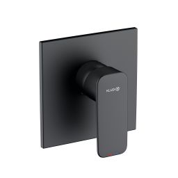 Kludi Pure&Style bateria prysznicowa podtynkowa czarna 407553975