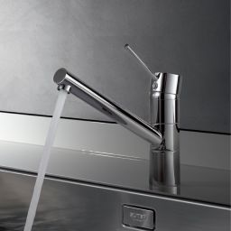 Kludi Scope bateria kuchenna stojąca z wyciąganą wylewką chrom 339320575