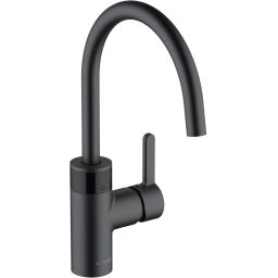 Kludi E-GO bateria kuchenna elektroniczna czarna mat 422006675