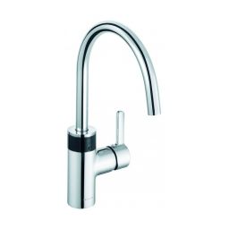 Kludi E-GO bateria kuchenna stojąca elektroniczna chrom 422100575