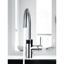 Kludi E-GO bateria kuchenna stojąca elektroniczna chrom 422100575