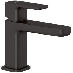 Kludi Renon bateria umywalkowa stojąca czarny szczotkowany 42267N275