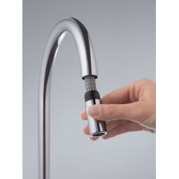 Kludi Bingo Star bateria kuchenna stojąca z wyciąganą wylewką stal szlachetna 428519678