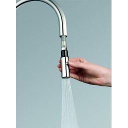 Kludi Bingo Star bateria kuchenna stojąca z wyciąganą wylewką chrom 428520578