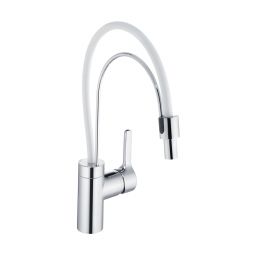 Kludi Bingo Star bateria kuchenna stojąca biały/chrom 428590578