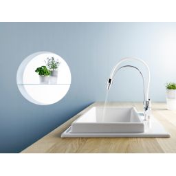 Kludi Bingo Star bateria kuchenna stojąca biały/chrom 428590578