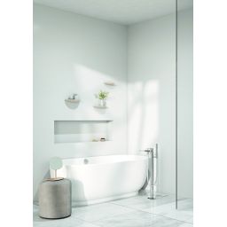 Kludi Zenta SL bateria wannowo-prysznicowa wolnostojąca chrom 485900565