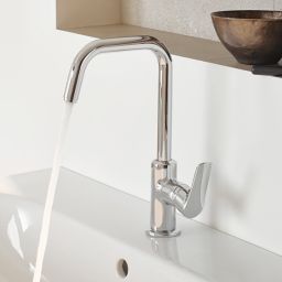 Kludi Pure&Solid bateria umywalkowa stojąca chrom 340250575