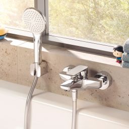Kludi Pure&Style bateria wannowo-prysznicowa ścienna chrom 406810575
