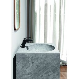 Kludi Balance bateria umywalkowa stojąca czarny mat/chrom 520238775