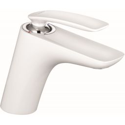 Kludi Balance bateria umywalkowa stojąca biała/chrom 520269175