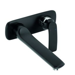 Kludi Balance bateria umywalkowa podtynkowa czarny mat/chrom 522478775