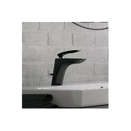 Kludi Balance bateria umywalkowa stojąca czarny mat/chrom 520238775