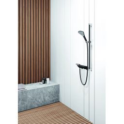 Kludi Balance bateria prysznicowa ścienna czarny mat/chrom 527108775