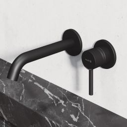 Kludi Bozz bateria umywalkowa podtynkowa czarny mat 382453976