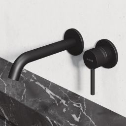 Kludi Bozz bateria umywalkowa podtynkowa czarna 382443976