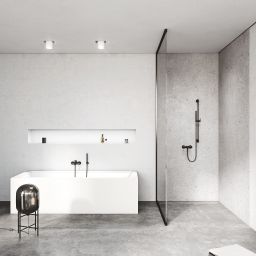 Kludi Bozz bateria bidetowa stojąca czarny mat 385333976