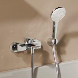 Kludi Zenta SL bateria wannowo-prysznicowa 3-otworowa chrom 484480565