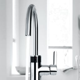 Kludi E-GO bateria kuchenna stojąca elektroniczna chrom 422100575