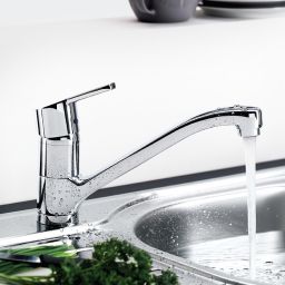 Kludi Logo Neo bateria kuchenna stojąca chrom 379190575