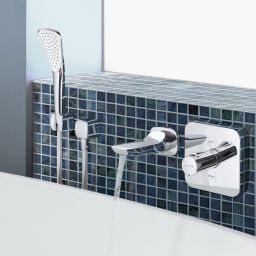 Kludi Push bateria prysznicowa podtynkowa termostatyczna chrom 389010538