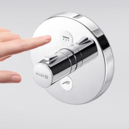 Kludi Push bateria wannowo-prysznicowa podtynkowa termostatyczna chrom 389120538