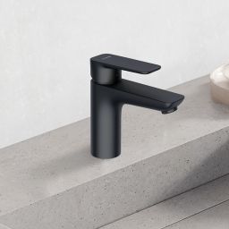 Kludi Pure&Style bateria umywalkowa stojąca czarny mat 403823975