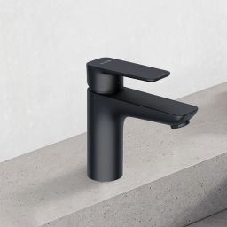Kludi Pure&Style bateria umywalkowa stojąca czarna 402923975