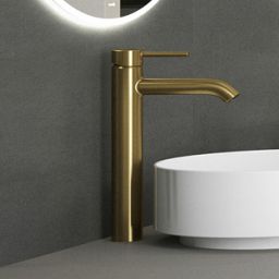 Kludi Bozz bateria umywalkowa podtynkowa złota 38245N076