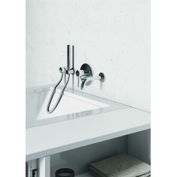 Kludi Nova Fonte Puristic zestaw prysznicowy ścienny chrom 2085005-15