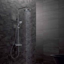Kludi Dual Shower System zestaw prysznicowy termostatyczny chrom 6809505-00