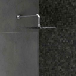 Kludi A-QA ramię prysznicowe 25 cm ścienne chrom 6651305-00