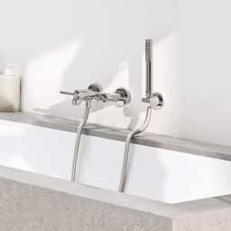 Kludi Nova Fonte Puristic zestaw prysznicowy ścienny chrom 2085005-15