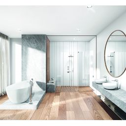 Kludi A-QA deszczownica 25 cm okrągła chrom 6432505-00