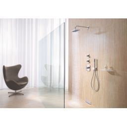 Kludi A-QA przyłącze kątowe z uchwytem chrom 6556005-00