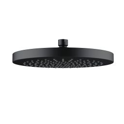 Kludi A-QA deszczownica 24,5x24,5 cm okrągła czarna 6651139-00