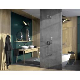 Kludi A-QA ramię prysznicowe 40 cm ścienne chrom 6651405-00