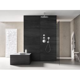 Kludi A-QA ramię prysznicowe 15 cm sufitowe chrom 6651505-00