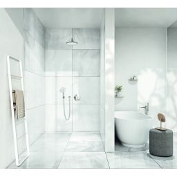 Kludi A-QA ramię prysznicowe 25 cm ścienne chrom 6653305-00