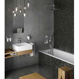 Kludi A-QA ramię prysznicowe 40 cm ścienne chrom 6653405-00