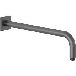 Kludi A-QA ramię prysznicowe 40 cm ścienne czarny szczotkowany 66534N2-00