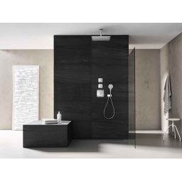 Kludi A-QA ramię prysznicowe 15 cm sufitowe chrom 6654505-00