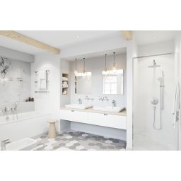 Kludi Freshline 1S zestaw prysznicowy z drążkiem chrom 6783005-00