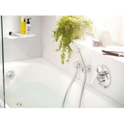 Kludi Logo 3S zestaw prysznicowy punktowy chrom 6803005-00