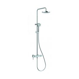 Kludi Dual Shower System zestaw prysznicowy ścienny chrom 6808505-00